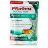 PLACKERS Micro Mint Freshens Breath, Dental Flossers Mint 90 Each (Pack of 5)