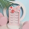 CLEAREYELASH natural False Eyelashes, Natural, 3D Sculpted, Matsuek Construction, 5 Pairs, (N07 Lovely)