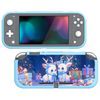 PlayVital Switch Lite Compatible Custom Protective Case (Soft), Switch Lite Compatible Case Cover (Soft) [Santa Deer]