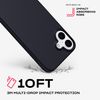 Tech21 EvoLite for iPhone 16 Plus Ultra Thin - Impact Protection Case - in Black