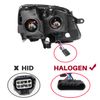 For GMC Acadia 2007-2012 Projector Headlights Headlamps W/bulbs Left+Right Clear