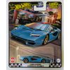 Hot Wheels Boulevard Lamborghini Countach LPI 800-4 Teal, 1:64 Scale