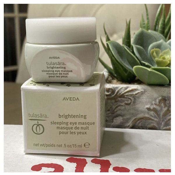 Aveda Tulasara Brightening Sleeping Eye Masque - NEW .5 oz