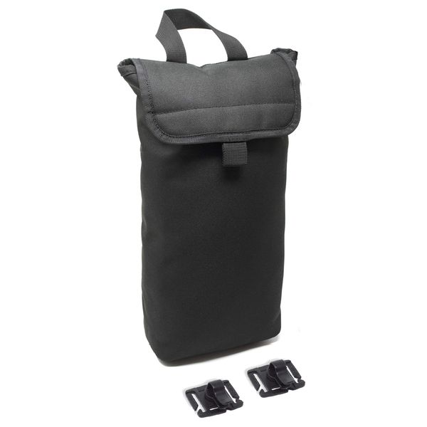 Insulated Cooler Bag & Free Clips to Hold Drinking Tube | Fits 2L & 3L Hydration Water Bladders | Keeps Water Cold for Many Hours | Lightweight & Water Resistant | Bladder is NOT Included