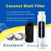 EXCELPURE RWF5800A Refrigerator Water Filter Replacement For Frigidaire EPTWFU01, EWF02, Pure Source Ultra II, 3PACK