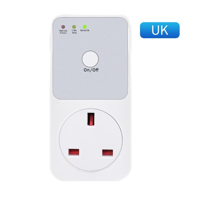 Automatic Voltage Protector Socket Switcher AC 220V Power Surge