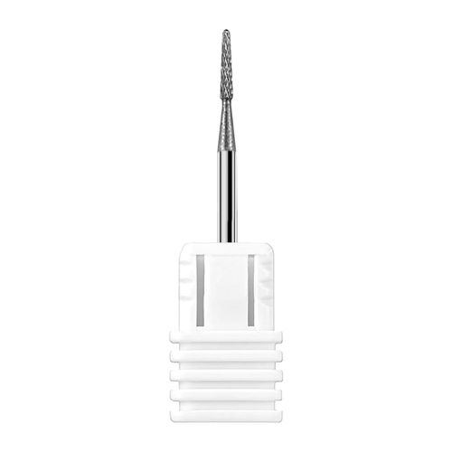 CGBE Nail Bit Nail Drill Bit Nail Machine Bit Gel Nail Off Nail Bit Carbide Drill Bit for Nail Care, Cuticle Treatment, For Nail Machines, Cones (Medium)