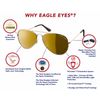 Eagle Eyes Sunglasses NASA optic innovation technology - Ciera Tortoise