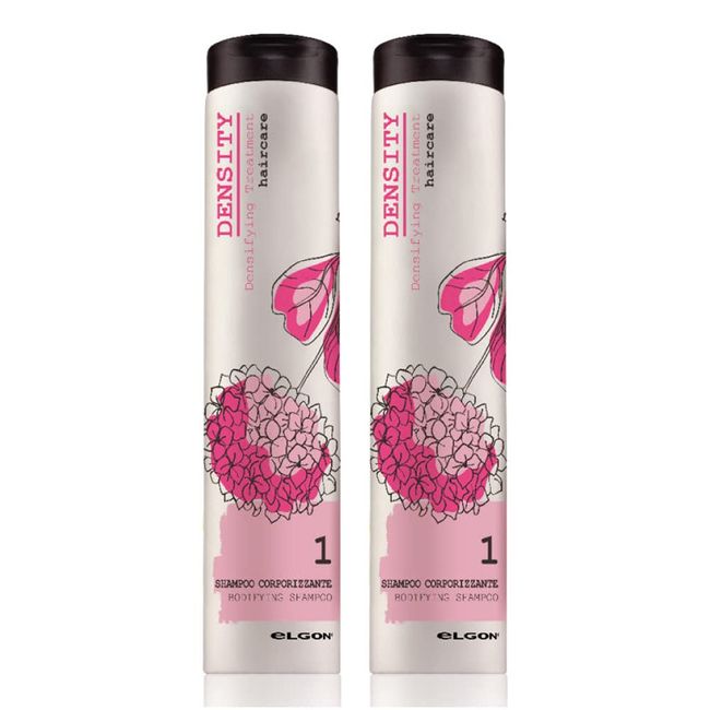 eLGON Density Body Fing Shampoo [Harikoshi] Volume Care Salon Exclusive 8.5 fl oz (250 ml) Value Set of 2