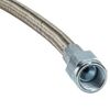 18 Inch Braided S.S. Brake Line - Straight AN3-2 Pack