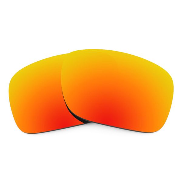 Revant Replacement Lenses Compatible With Oakley Holbrook, Polarized, Elite Fire Red MirrorShield