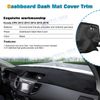 Interior Non-Slip Dash Overlay Cover Dashboard Poly Mat For Honda CRV 2012-2016