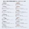 YOUSHY 4d6d Temporary Eyebrow Tattoos, Eyebrow Stickers, Art Makeup, 40 Pairs, Natural, Non-Fading, Waterproof, Durable, Dark Eyebrows, Cosmetic Stickers