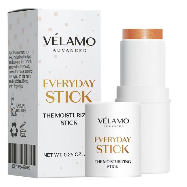 VELAMO ADVANCED Everyday Beauty Stick: Everyday Makeup Solution for Older Women and Mature Skin - Age-Defying Beauty Stick - Hydrating and Nourishing Moisturizer Stick for Face and Body