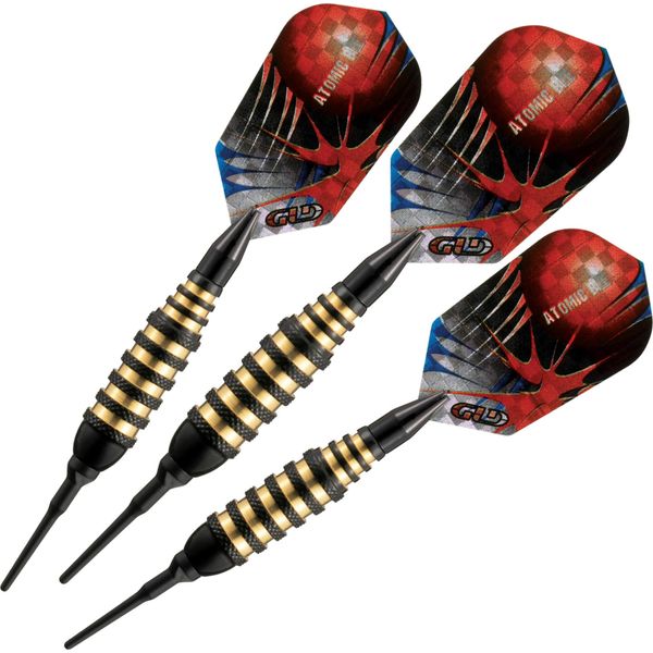 Viper Atomic Bee Soft Tip Darts, Black, 16 Grams
