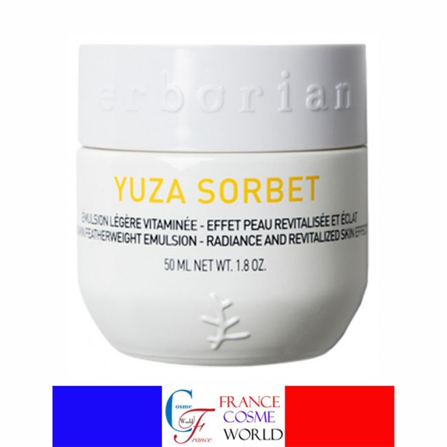 ERBORIAN Yuza Sorbet Emulsion 50ml Aging Care Moisturizing Cream Yuzu Extract Overseas Mail Order