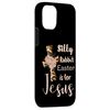 Hülle für iPhone 12/12 Pro Silly Rabbit Easter Is For Jesus Christian Leopard Cross