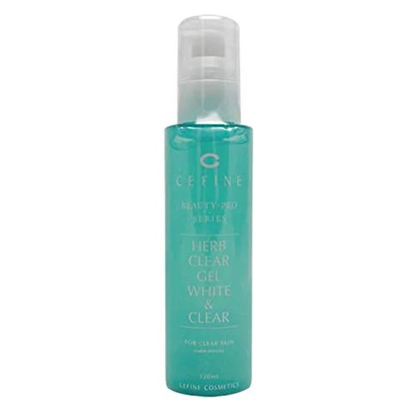 CEFINE Herbal Clear Gel, White & Clear, 4.1 fl oz (120 ml), Cleansing, 4.1 fl oz (120 ml) (x 1)