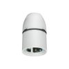 Knightsbridge Pendant Lamp Holder, White