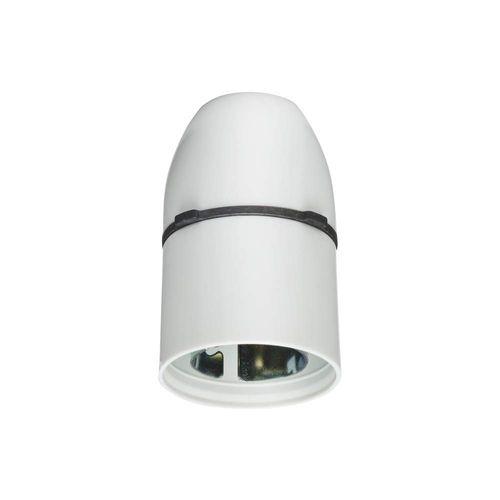 Knightsbridge Pendant Lamp Holder, White