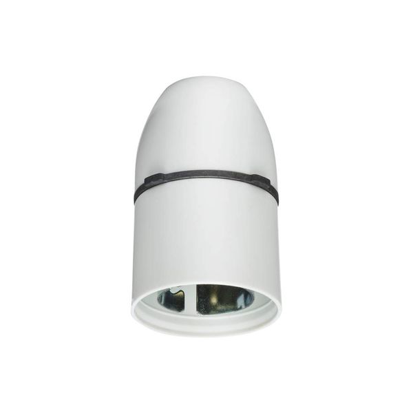 Knightsbridge Pendant Lamp Holder, White