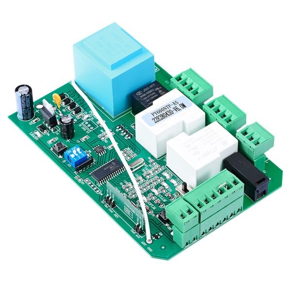 CO-Z Control Board for AC Sliding Gate Opener Main Replacement w 433MHz Remote