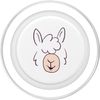 Llama Alpaca Face Costume PopSockets PopGrip for MagSafe