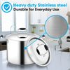 Nutrichef ACNCSSS12POT8Q 8-Quart Stock Pot With Lid