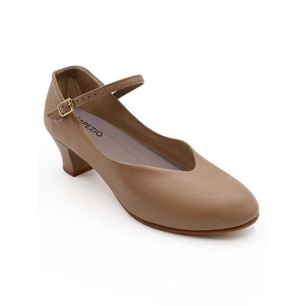 Capezio Junior Footlight, Women's Character Shoes, Beige (Caramel), 4.5 UK (7 US)