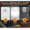 Super Bright LED Motion Sensor Lighting For Kitchen Bathroom Garage Outlet Plug