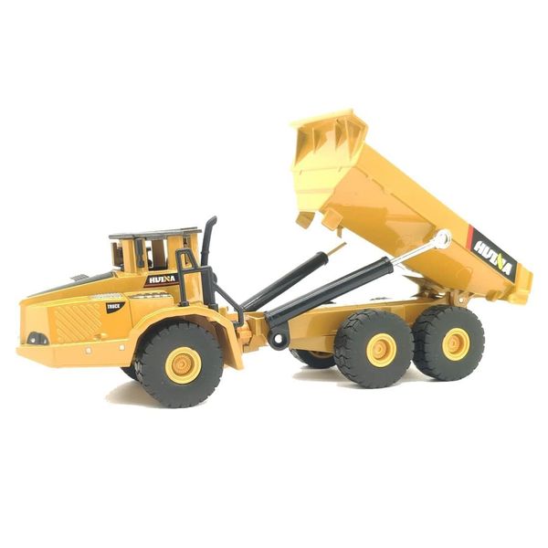 DDLONGDD Metal Toys Trucks for Kids - Metal Dump Truck Model Toy with Removable Bed, Ideal for Pretend Construction Site Play, Semi Truck Toy, Birthday Gift, Construction Toys