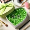 Gift Packaging Shredded Paper Protection & Decoration Material 100g Light Green