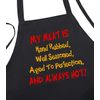 Funny Barbecue Aprons My Meat Is Always HOT!