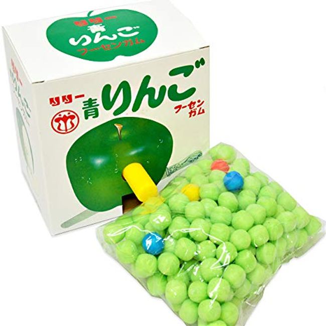 Lily Ball Gum with Green Apple Flavor, 150 Included (150 Pieces + 27 Pieces)