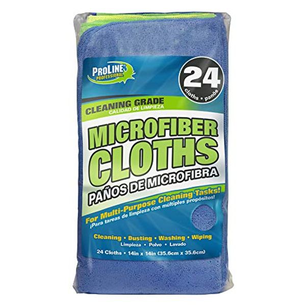 Pro Line Microfiber Towels 24Pack