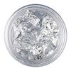 Leaves mtallises silver nail NAILS