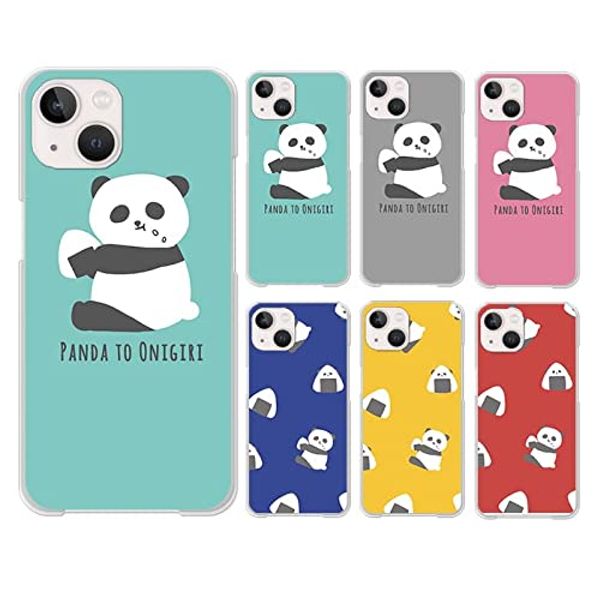Smartphone Case Clear Case Hard Case Panda Rice Ball 01: Mint Xperia 1 V/SO-51D Compatible Case