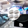 WPCSM 4pcs Cooker Knobs,Universal Cooker Knobs,6mm Universal Cooker Replacement Knobs,Gas Stove Knob,Surface Switch Control Stove Adaptors,Gas Stove Various Ovens,for Kitchen Cooktop