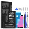 10800mAh Replacement Internal Battery+Tool Kit for iPhone 14 Pro A2650 A2889