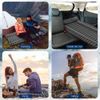 SereneLife Ultralight Sleeping Pad-Lightweight, Self Inflating, Compact (Gray)
