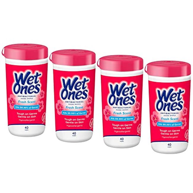 ANTIBACTERIAL HAND WIPES 18 PACK