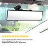 12" Large Universal Panoramic Convex Car Rear View Mirror Wide Angle Clip On US