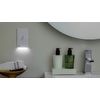 4 Pack - SnapPower SwitchLight - LED Night Light - for Single-Pole Light Switches - Switch Plate with LED Night Lights - Adjust Brightness - Auto On/Off Sensor - (Toggle, White)