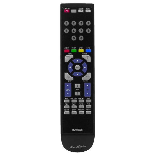 RM Series Replacement Remote Control for RADIX DTR9000PVR