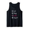 Eat. Sleep. Nails. Repeat. Tank Top