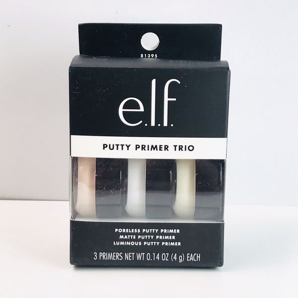 E.l.f. Putty Primer Trio 81395 Poreless Matte Luminous 3pc Travel Size kit