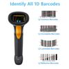 Symbol LS2208 General Purpose Handheld 1D Bi-Directional Laser Barcode Scanner, Black