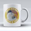 Dalton Designs UK Seagull Bird - Personalised 10oz Ceramic Mug