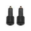 Solid Iron Handle Bar Ends Heavy Weight Vibration Reducing Grip Plugs 7/8" 22mm