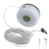 8m Outdoor Portable Waterproof Camping String Lights Stowable String Light